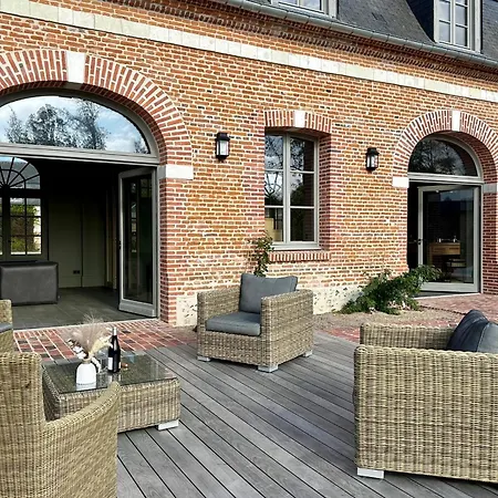 Villa La Maison Du Chateau-confort Premium-famille-wifi Biencourt