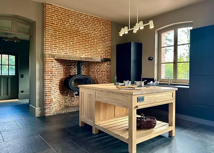 La Maison Du Chateau-confort Premium-famille-wifi Villa Biencourt