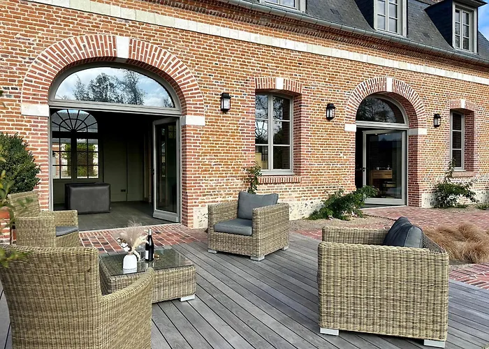 Villa La Maison Du Chateau-confort Premium-famille-wifi Biencourt