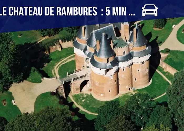 La Maison Du Chateau-confort Premium-famille-wifi Villa